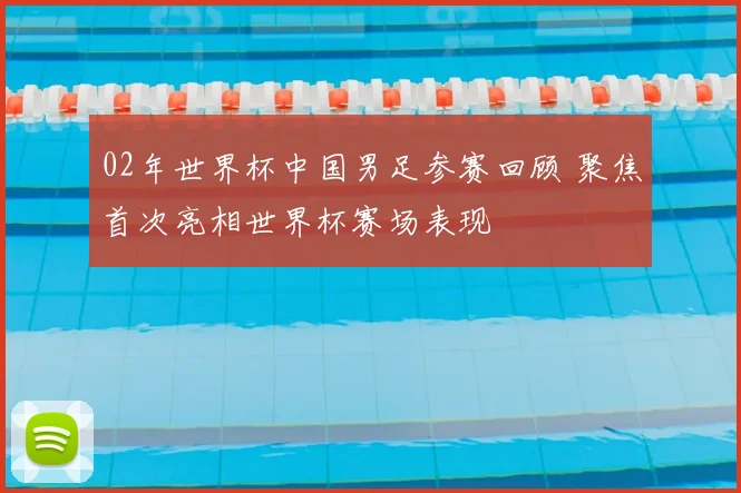 02年世界杯中国男足参赛回顾 聚焦首次亮相世界杯赛场表现