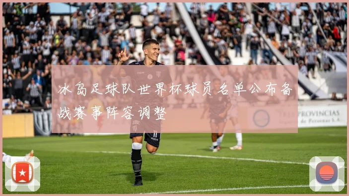 冰岛足球队世界杯球员名单公布备战赛事阵容调整